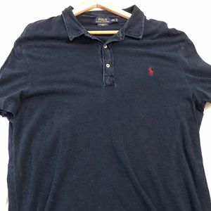Ralph Lauren Polo in a Stone washed dark blue